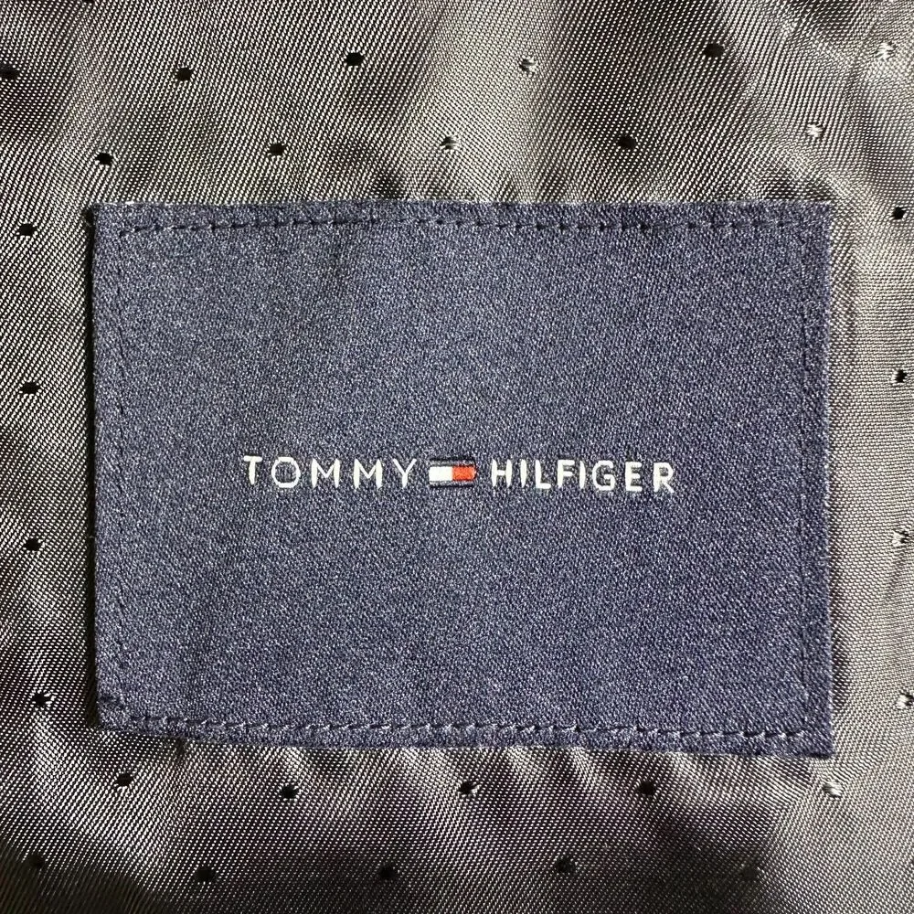 TOMMY HILFIGER Mens Sport Coat 46R 2-Button Blazer Jacket Gray Wool Blend Tweed